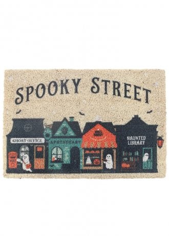 Gothic Homeware Spooky Street Doormat
