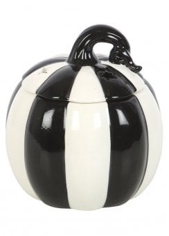 Striped Pumpkin Ceramic Oil Burner