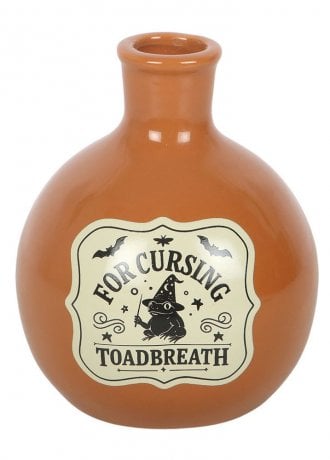 Gothic Homeware Toadbreath Potion Bottle Vase