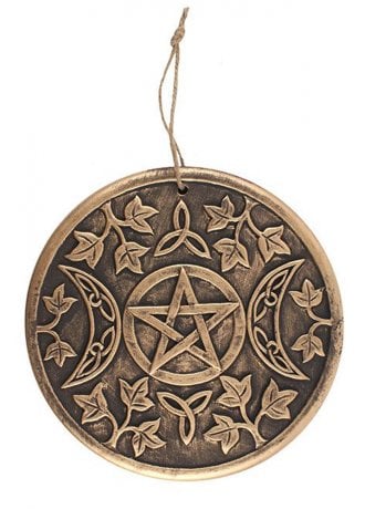 Gothic Homeware Triple Moon Plaque