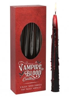 Vampire Blood Taper Candles x 8
