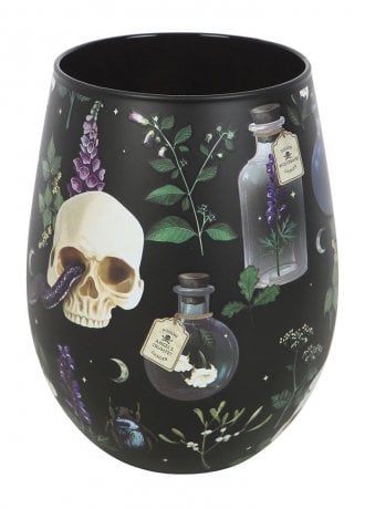 Gothic Homeware Venom & Vines Print Stemless Glass