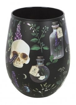 Venom & Vines Print Stemless Glass