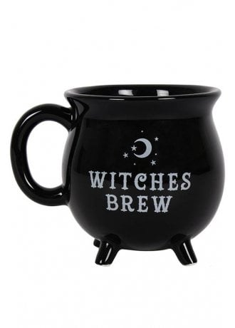 Gothic Homeware Witches Brew Cauldron Mug