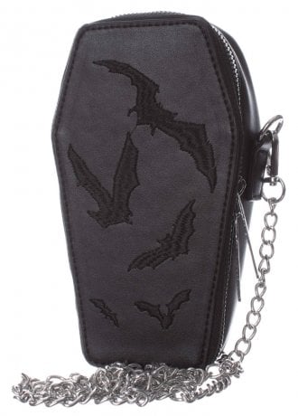 Heartless Bat Mini Coffin Bag