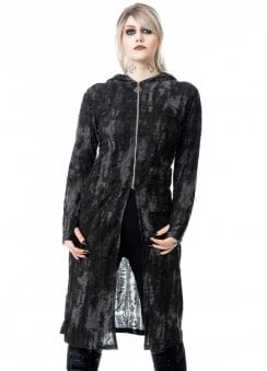Ghoul Distressed Gothic Cardigan