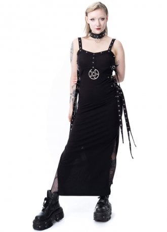 Heartless Midnight Lament Maxi Dress