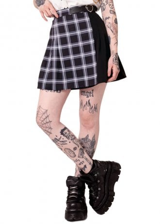 Hell Bunny Cornell Tartan Mini Skirt
