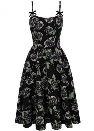 Hell Bunny Romance Noir Dress