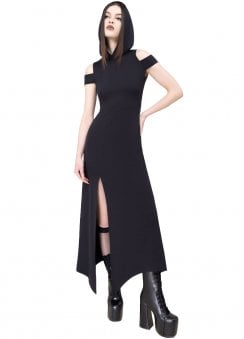 Corrosian Hooded Dress