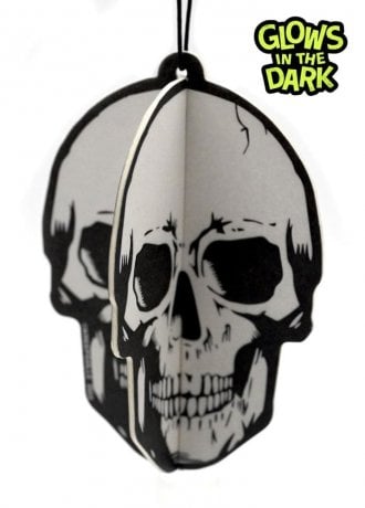 Kreepsville 666 3D Skull Glow In The Dark Scair Freshener