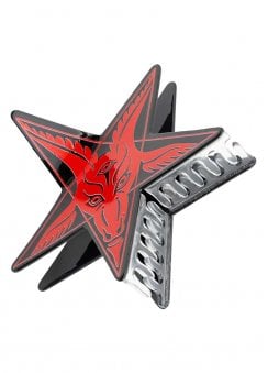 Baphomet Star Claw Hair Clip