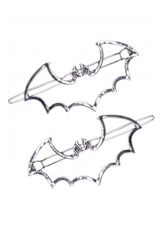 Kreepsville 666 Bat Outline Hair Clips
