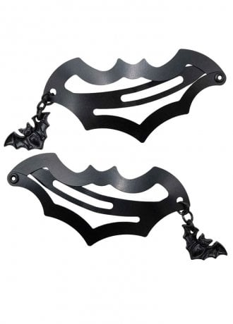 Kreepsville 666 Bat Snap Clip Black Bat Charm