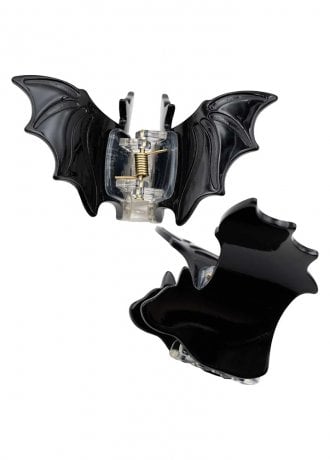 Kreepsville 666 Black Bat Wing Hair Clip Set 