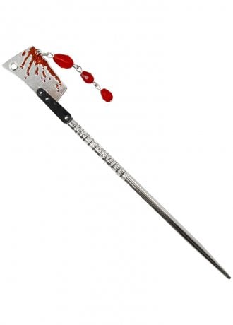 Kreepsville 666 Cleaver Blood Drip Hair Stick