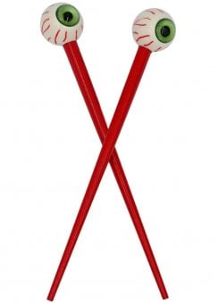 Eyeball Green Hair Sticks