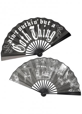 Kreepsville 666 Goth Thing Double Sided XL Fan