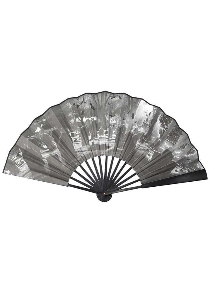 Kreepsville 666 Elvira Mistress Of The Dark Folding Hand Fan Kreepsville 666 Elvira Mistress Of The Dark Folding Hand Fan