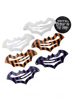 Halloween Bat Snap Hair Clips