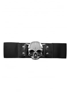 Skull Elastic Waist Belt