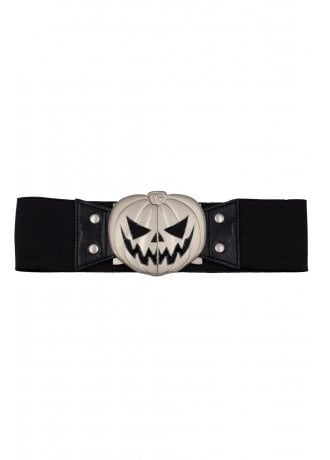 Kreepsville 666 Trick Or Treat Pumpkin Elasticated Belt