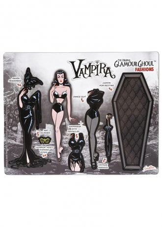 Kreepsville 666 Vampira Glamour Ghoul Dress Up Magnet Set
