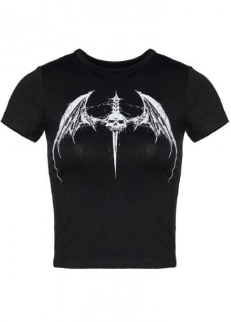 Lip Service Dagger Bat Baby Tee