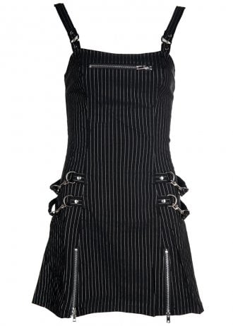 Lip Service Pinstriped Gangsta Pranksta Mini Dress