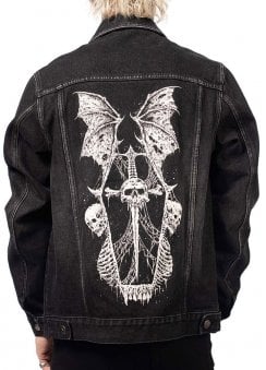  Riddick Vintage Wash Hesher Trucker Jacket