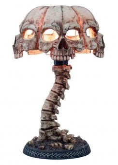 Atrocity Bone Skull & Spine Lamp