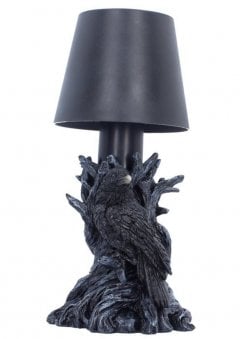 Nevermore Raven Gothic Table Lamp