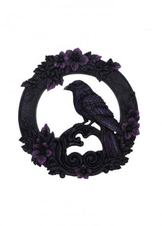 Nemesis Now Watcher Of The Veil Raven Wall Hanger