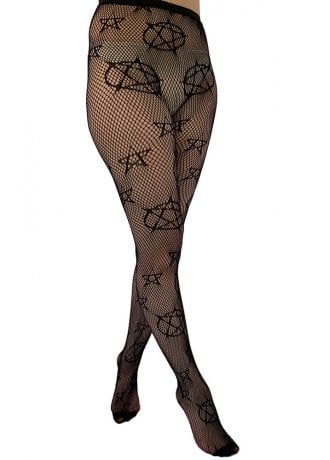Pamela Mann Pentagram Net Tights