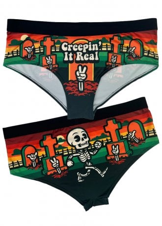 Period Pundies Creepin' It Real Briefs