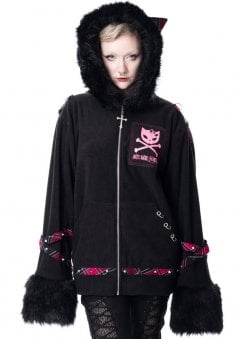 BBK Shadow Kitty Oversized Hoodie