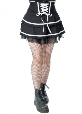 Poizen Industries Phantom Waltz Mini Skirt