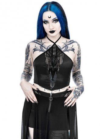 Restyle Afterlife Halterneck Top