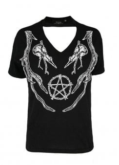Antlers Choker Top