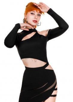 Asymmetric Crop Top