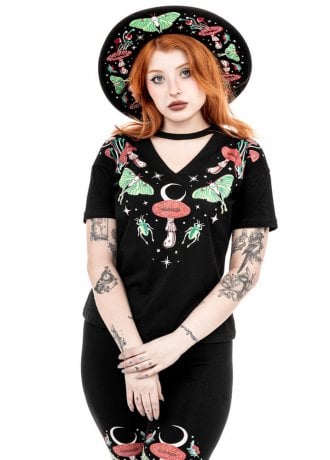 Restyle Autumnal Equinox Choker T-Shirt