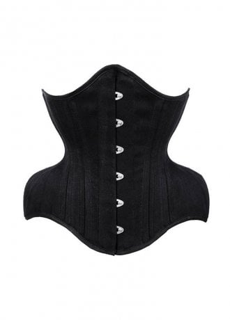 Restyle Black Matte Wide Hips Underbust Corset
