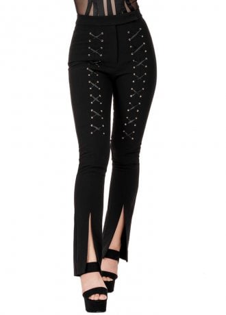 Restyle Bonded Flare Trousers