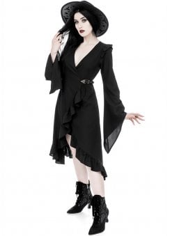 Cathedralis Buckle Midi Dress