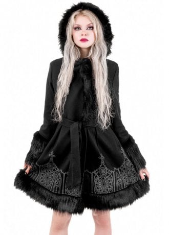 Restyle Dark Altar Coat