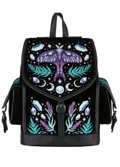 Enchanted Forest Embroidered Backpack