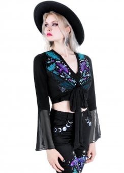 Enchanted Forest Embroidered Blouse