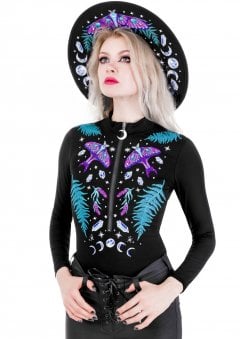 Enchanted Forest Embroidered Bodysuit