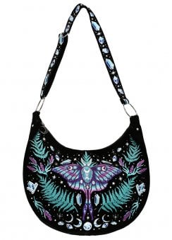 Enchanted Forest Embroidered Hobo Bag