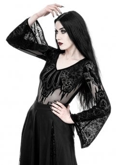 Gothic Chapel V-Neck Bodysuit